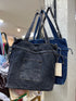 Simple Women Denim Tote Shoulder Bags